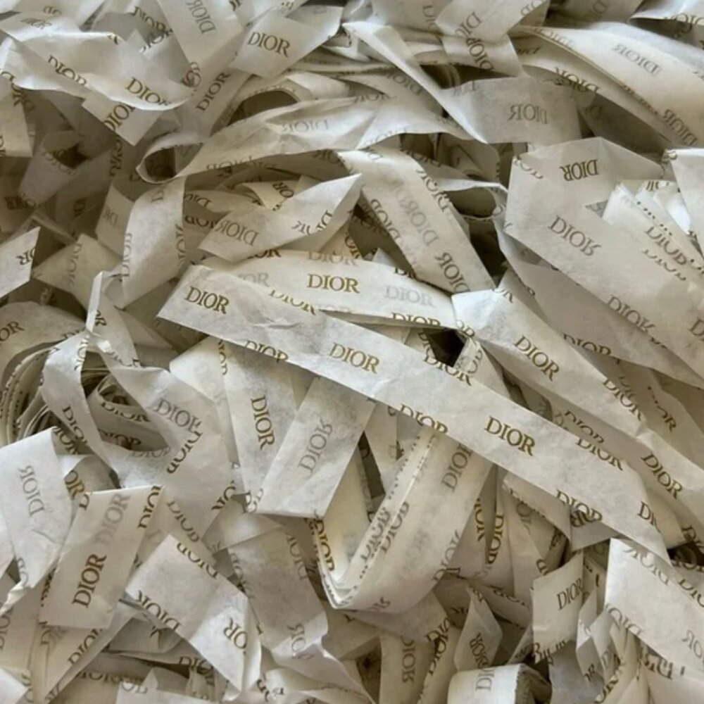 Dior Shredded Tissue Paper Box Filler